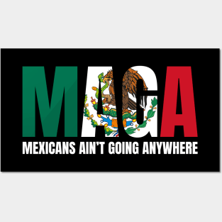 Mexicans-Ain't-Going-Anywhere Posters and Art
